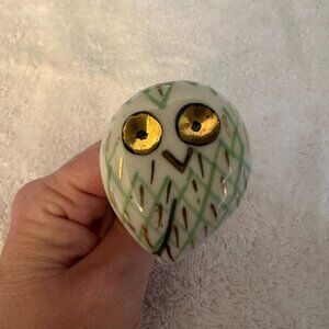 NWOT Adorable Pair of Ceramic Owl Knobs from Anthropologie - Too Cute!